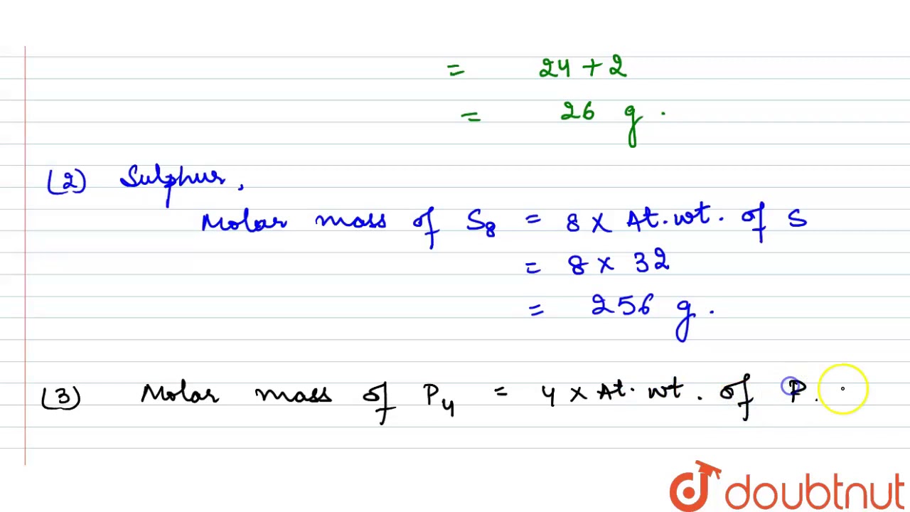 calculate the molar mass of c2h2