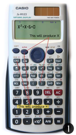 calculator solve for x