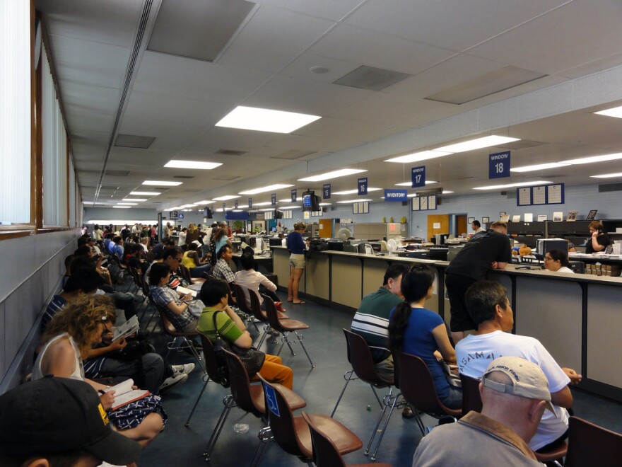 california dmv wait times