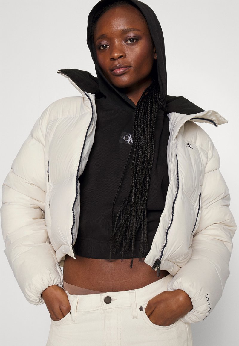 calvin klein puffer jacket womens