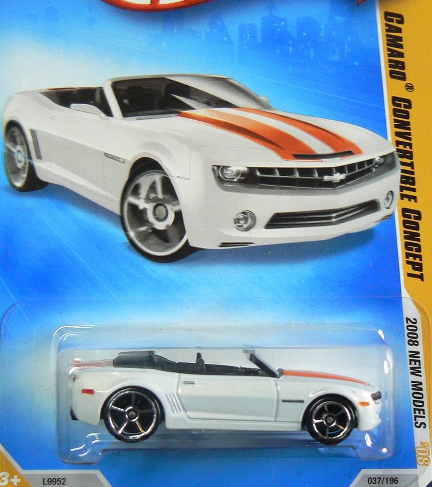 camaro convertible hot wheels