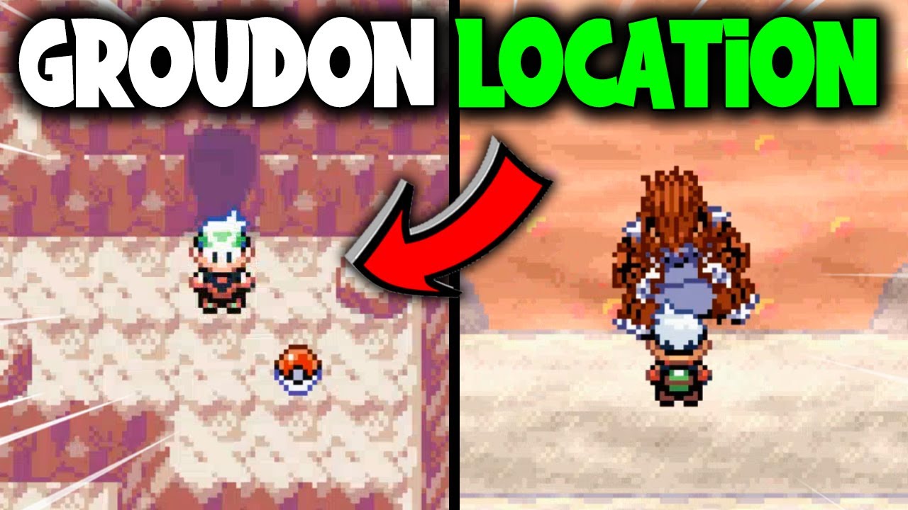 can you get groudon in emerald