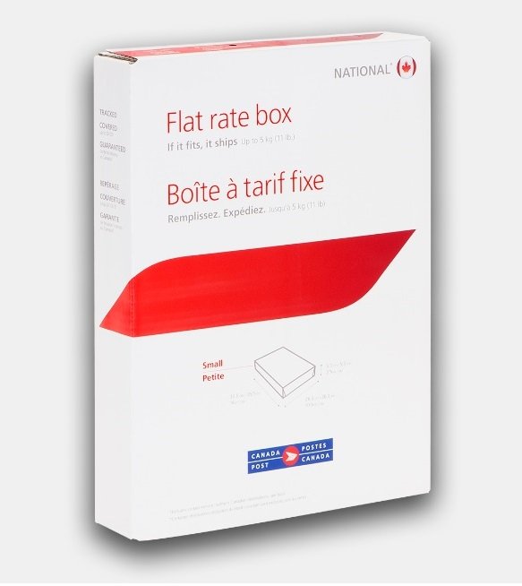 canada post medium flat rate box