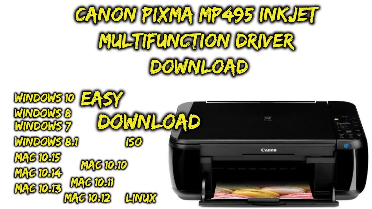 canon mp495 driver