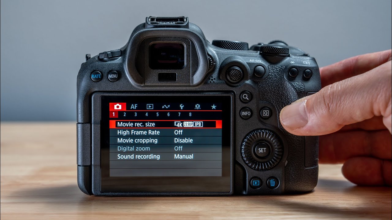 canon r6 mark ii autofocus settings