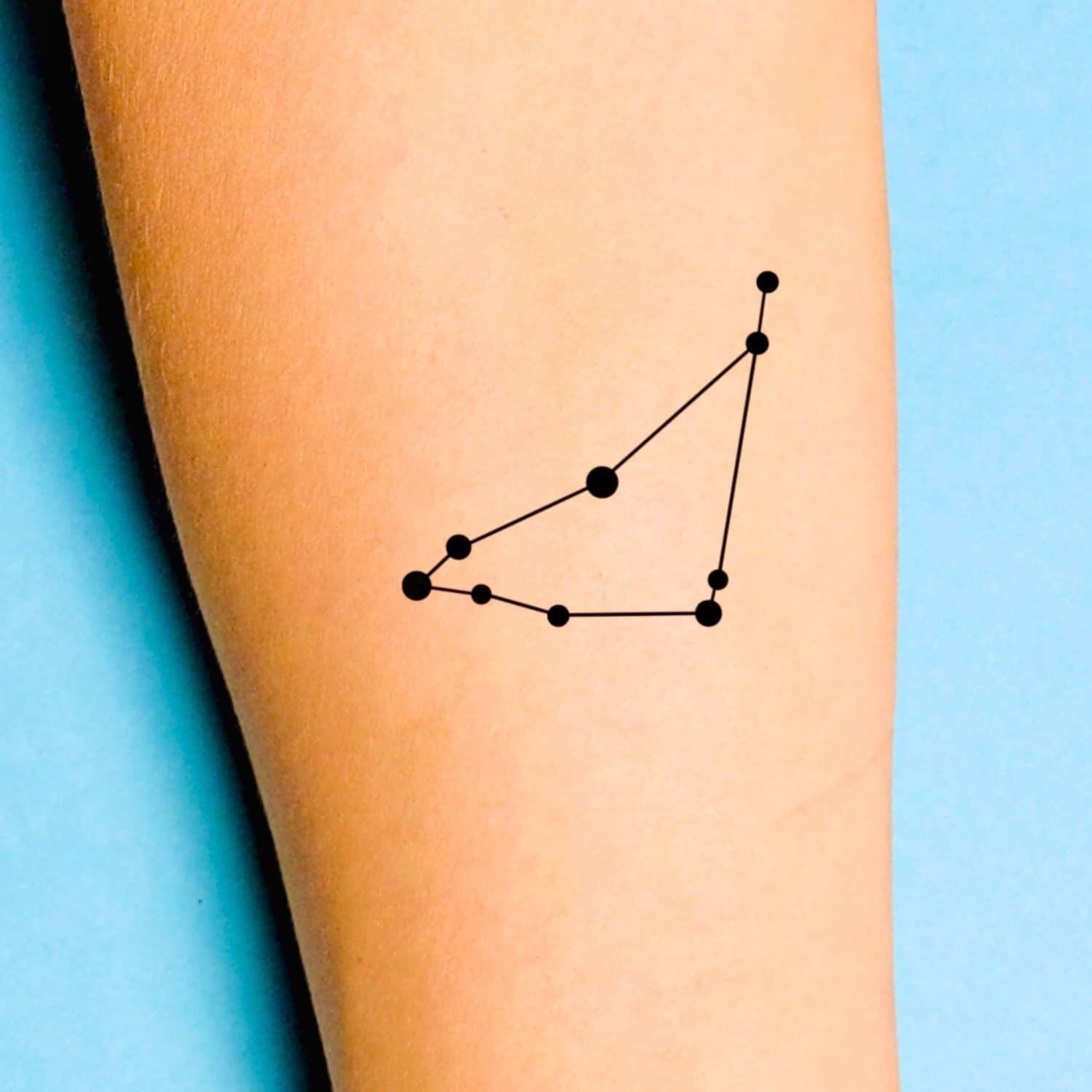 capricorn star constellation tattoo