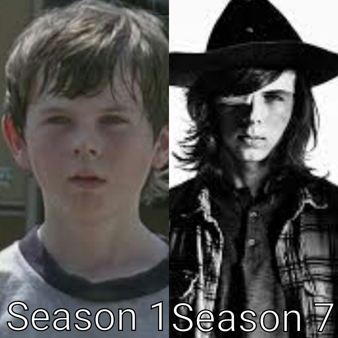 carl the walking dead temporada 1