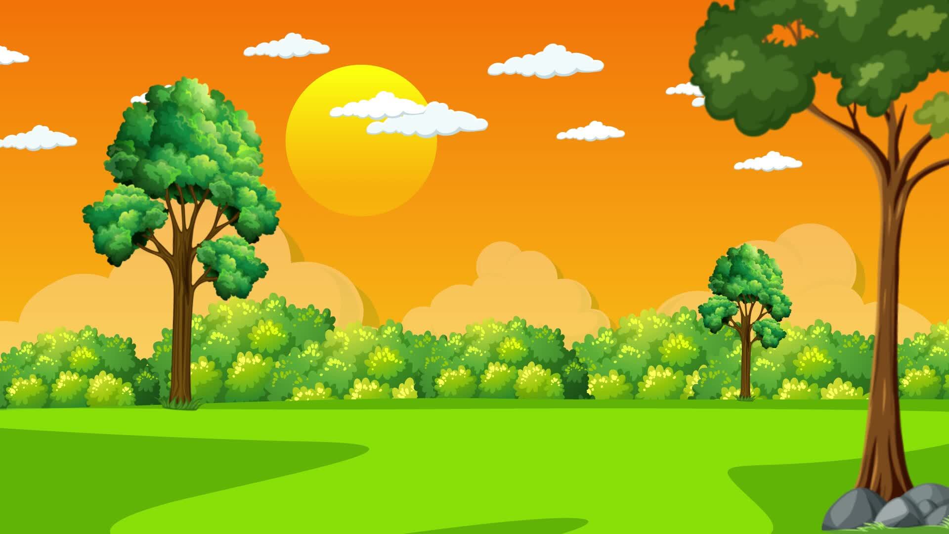 cartoon jungle background hd