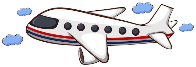 cartoon pic of airplane