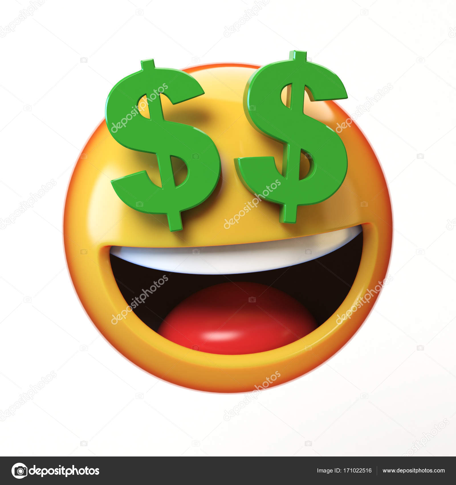 gözleri dolar emoji