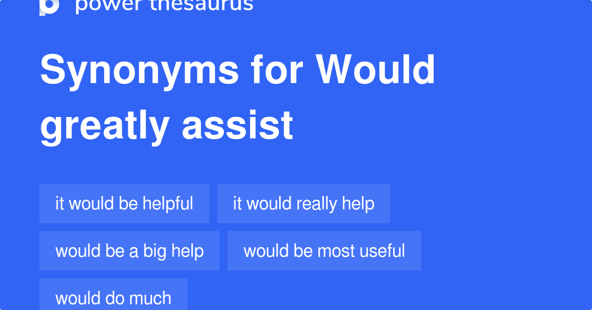 assisted synonym