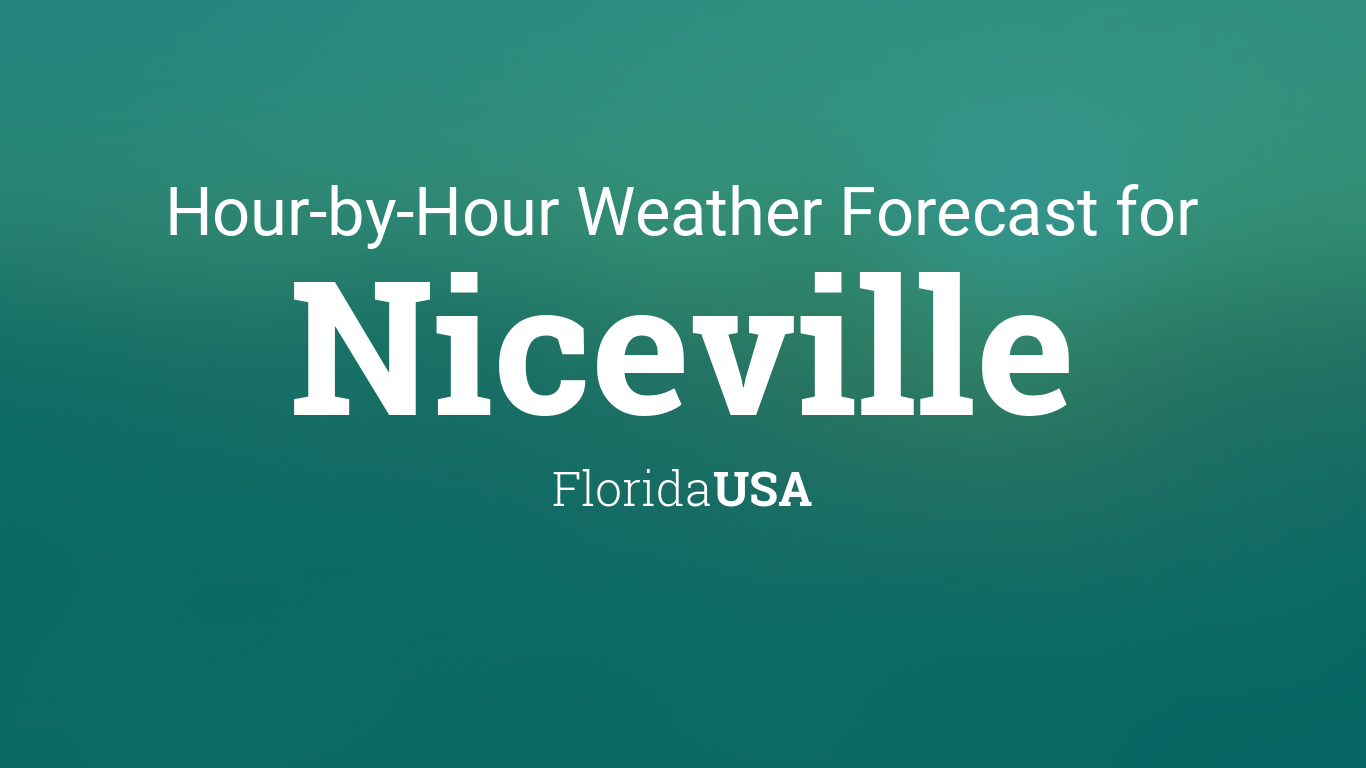 niceville fl weather hourly