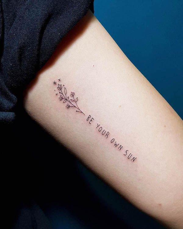 tattoo quotes about life