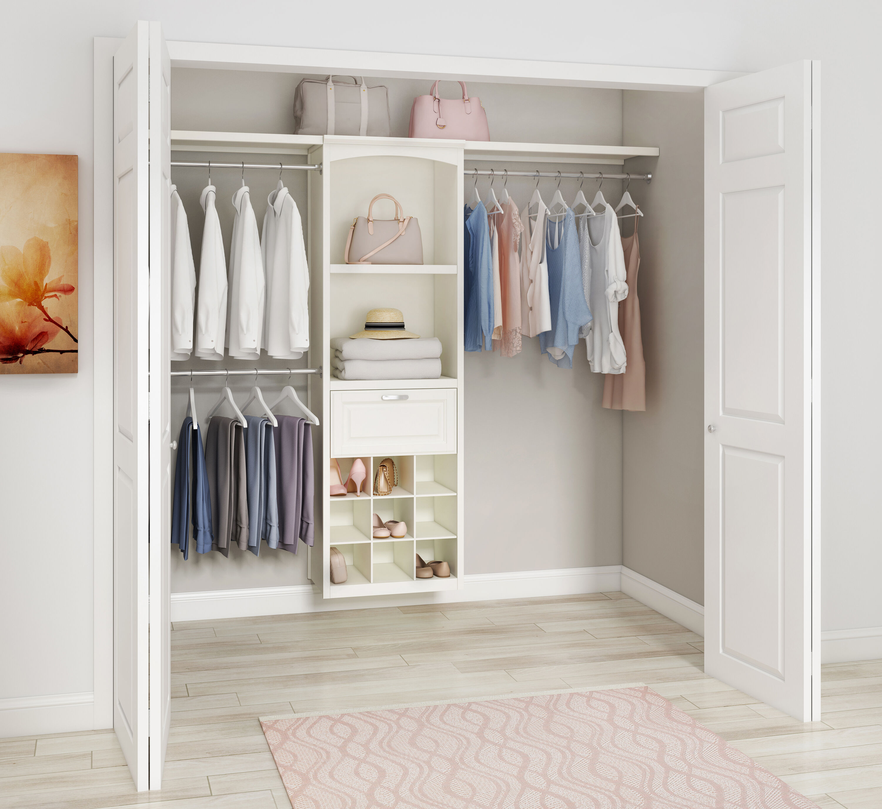 lowes closet organizer