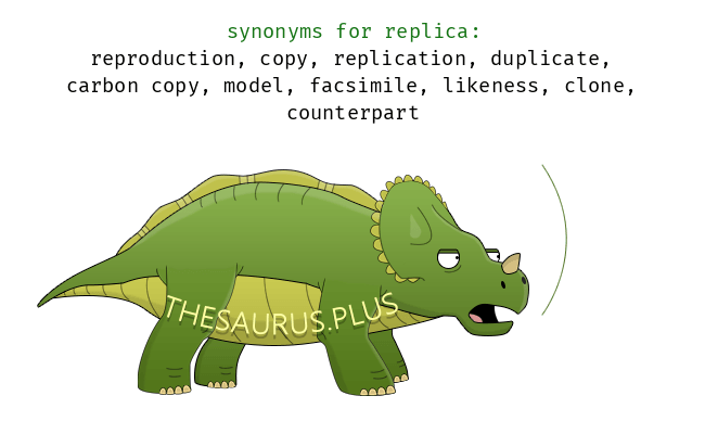 synonyms for replica