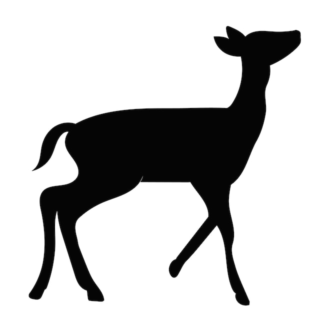 fawn silhouette