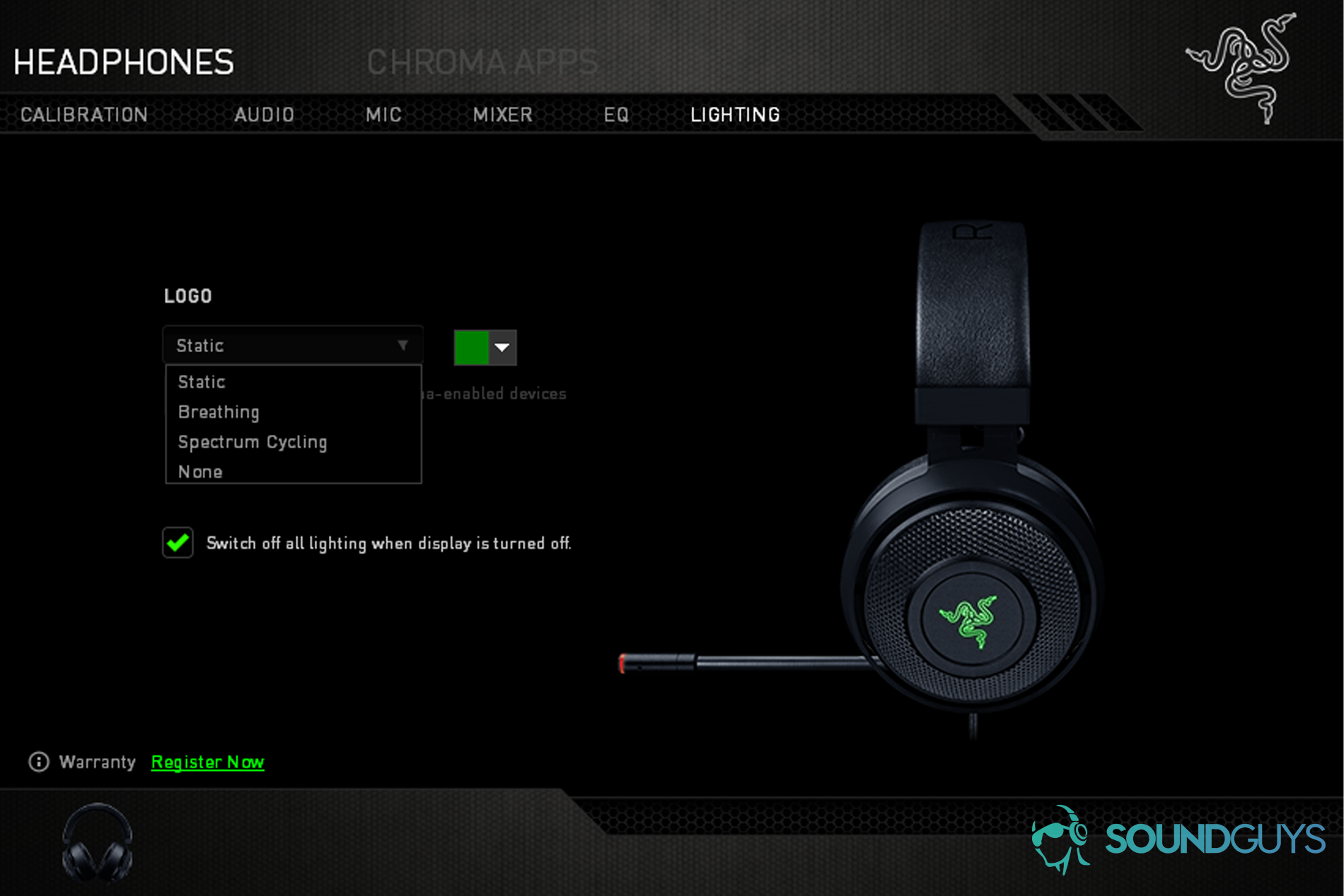 razer headset software