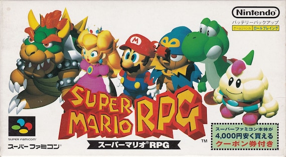 mario rpg poster