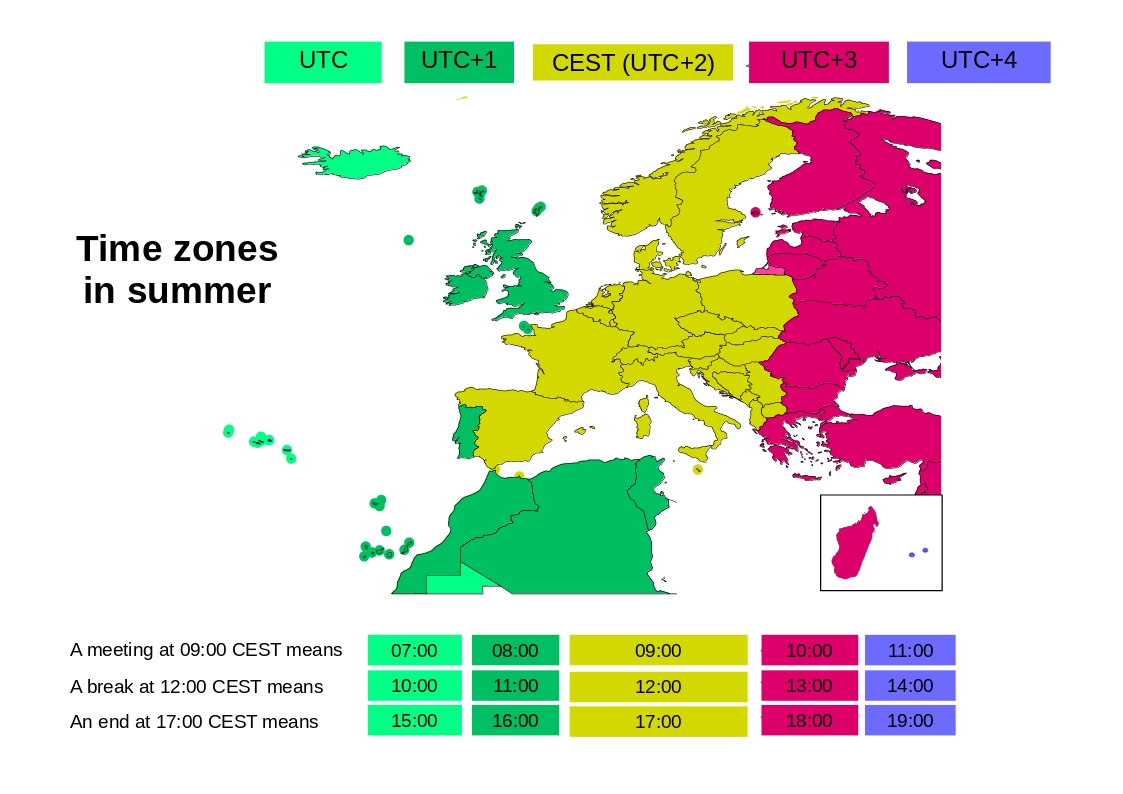 cest timezone