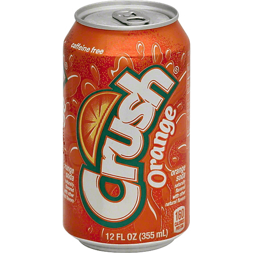 crush orange soda caffeine