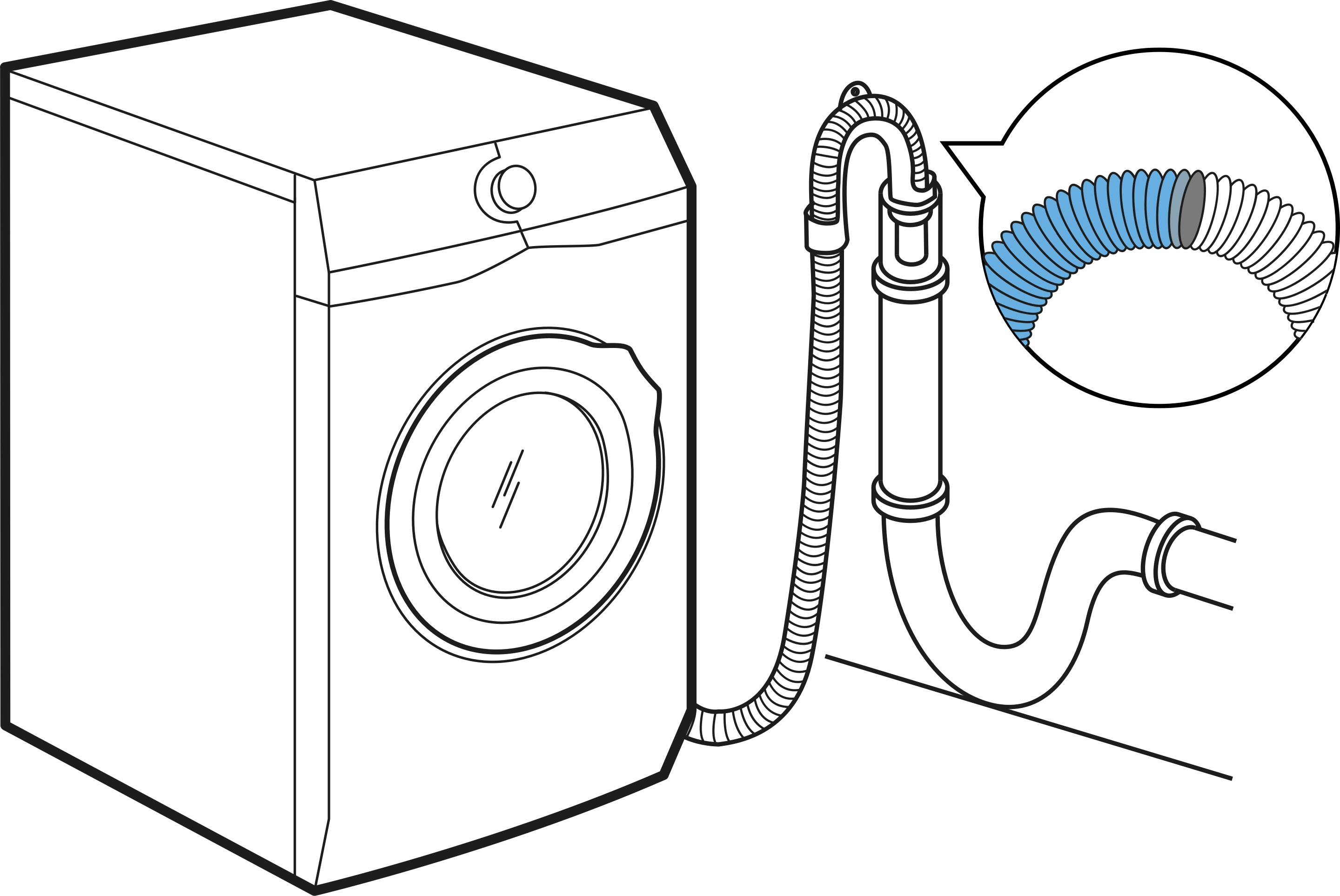 e20 fault on washing machine