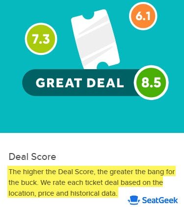 is seatgeek legit