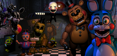 all fnaf 2 animatronics