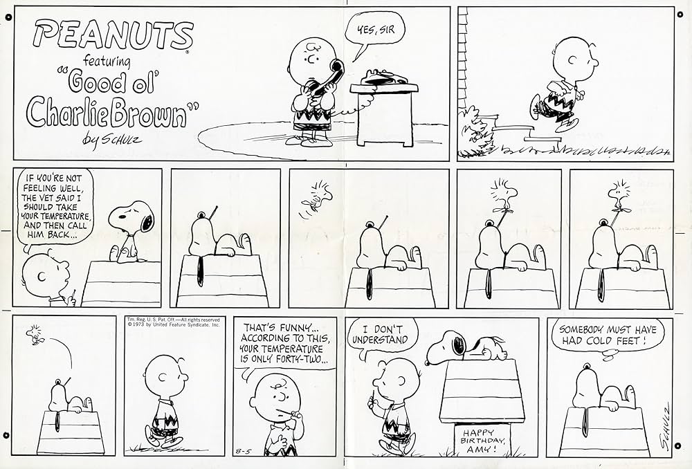 charlie brown comic