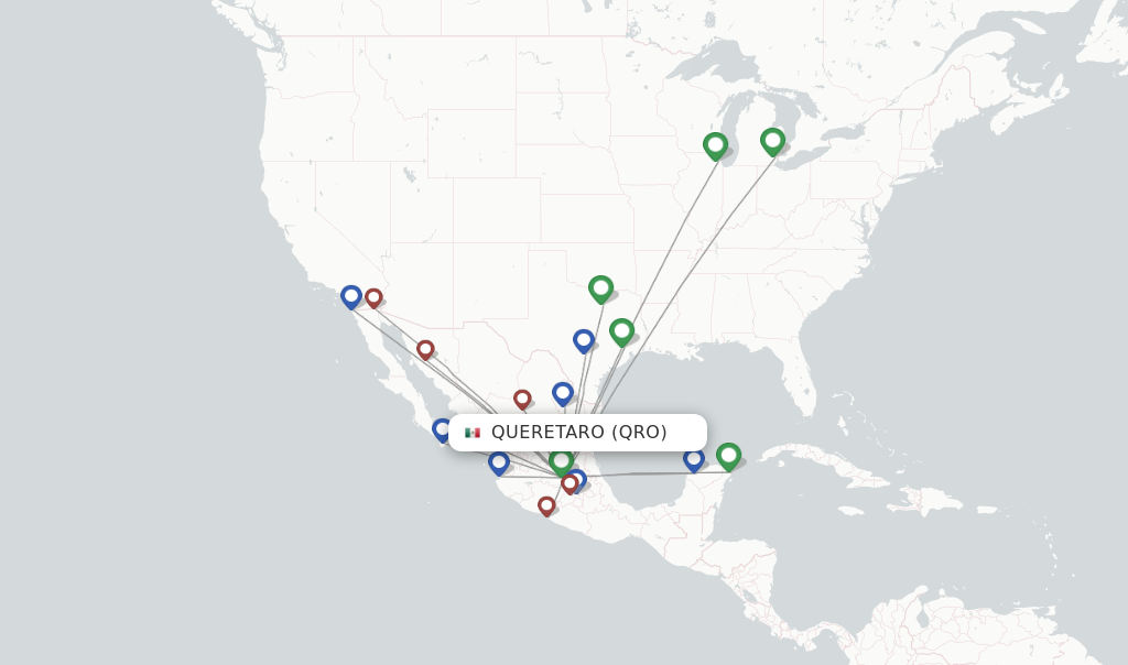 chicago queretaro flights