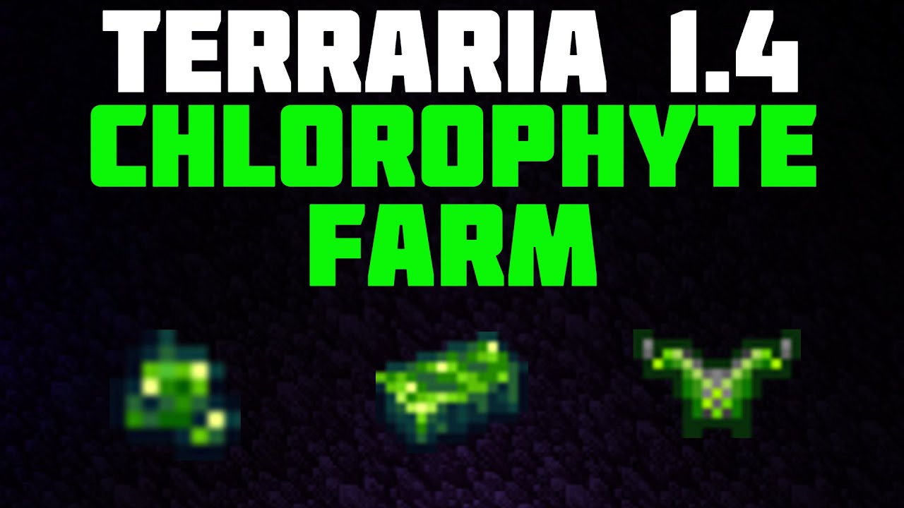 chlorophyte terraria