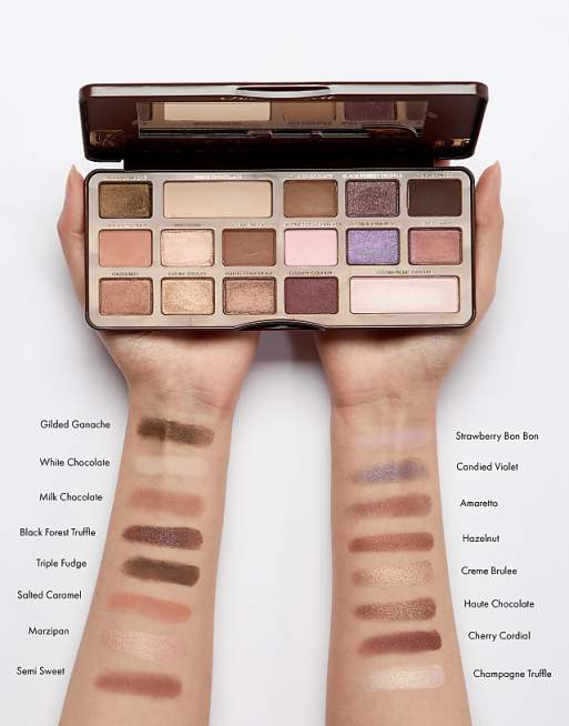 chocolate bar eyeshadow palette too faced