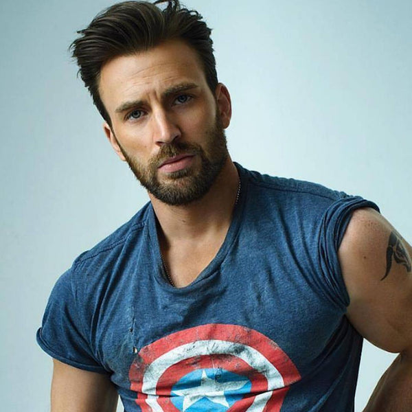 chris evans captain america haircut