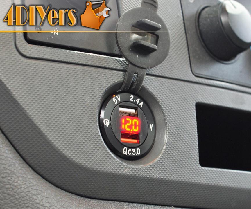 cigarette lighter to usb conversion