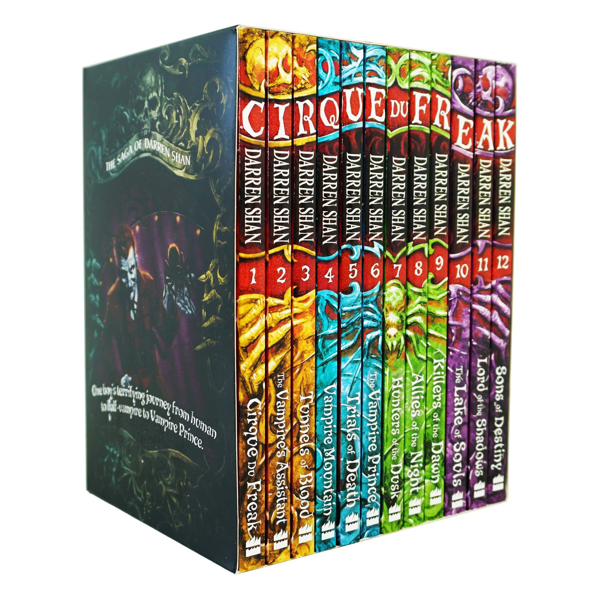 cirque du freak books