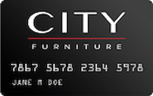 city furniture credit card log in