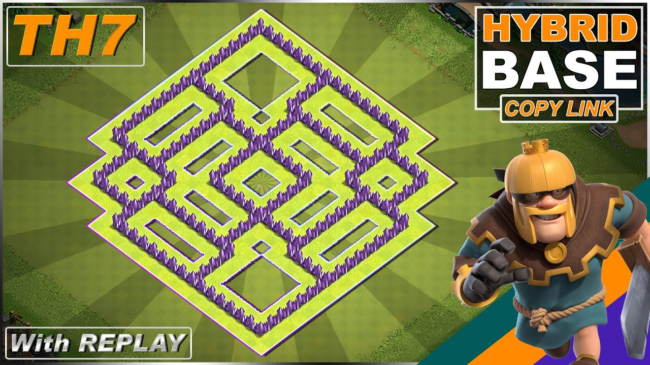 clash of clans town hall 7 best base