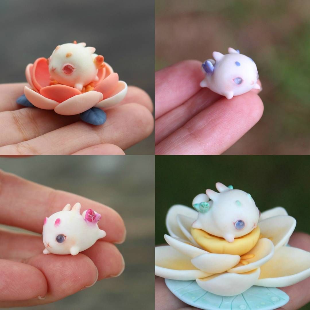 clay cute animals