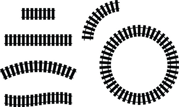 clipart train tracks