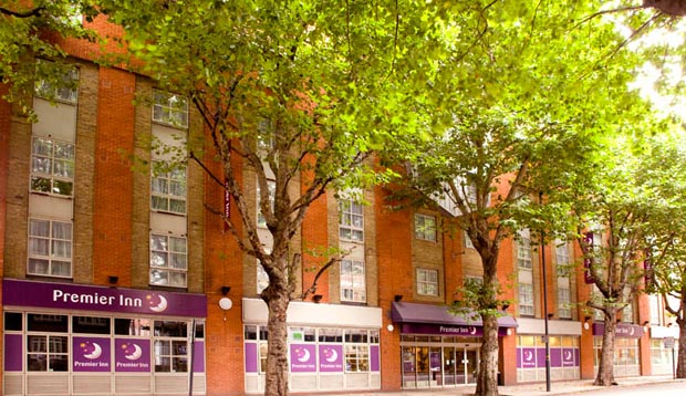 closest premier inn to o2 arena london