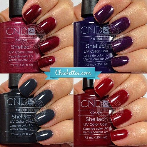 cnd shellac shades