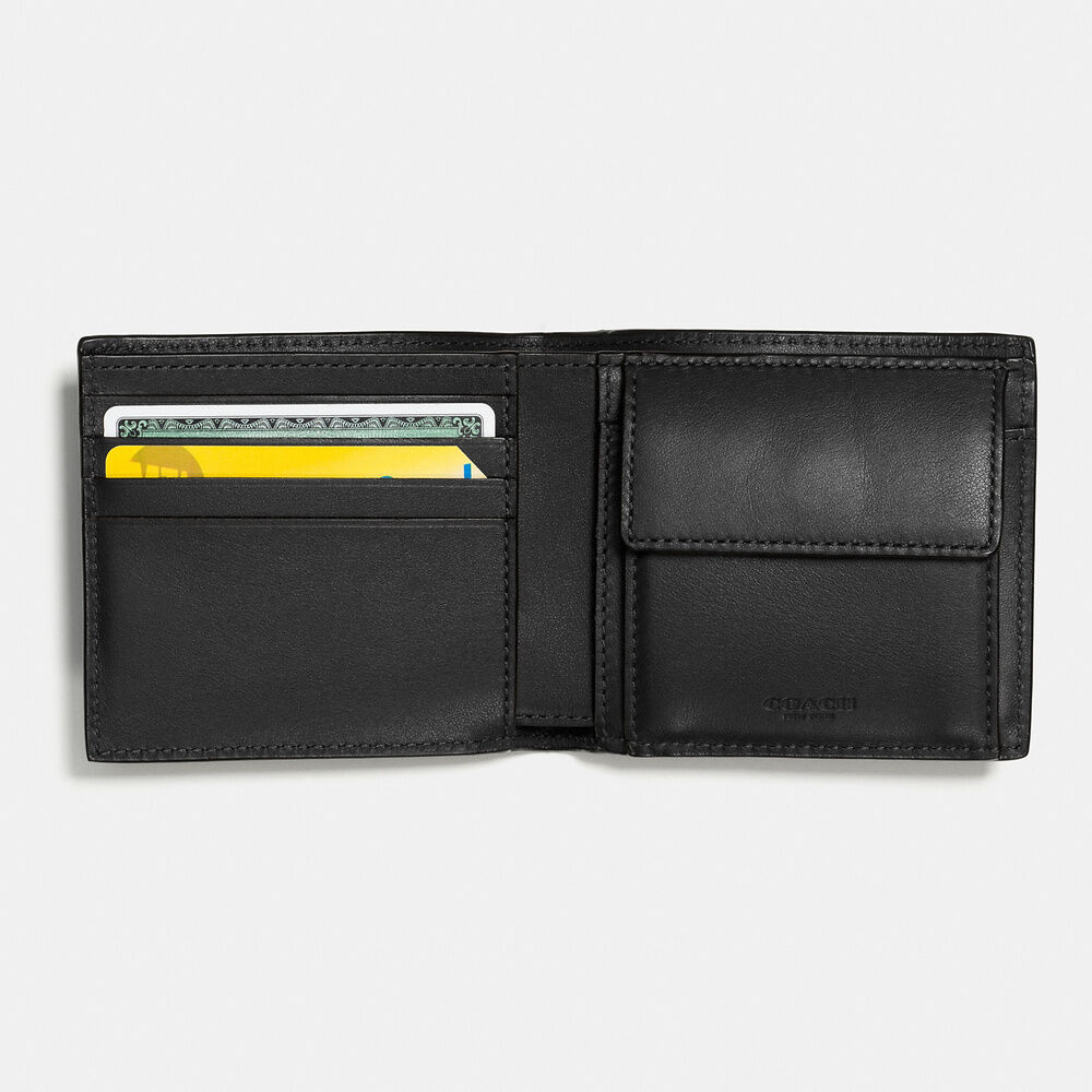 coach mens coin wallet