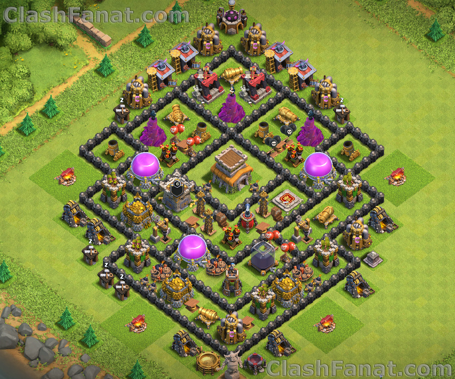 coc rathaus level 8