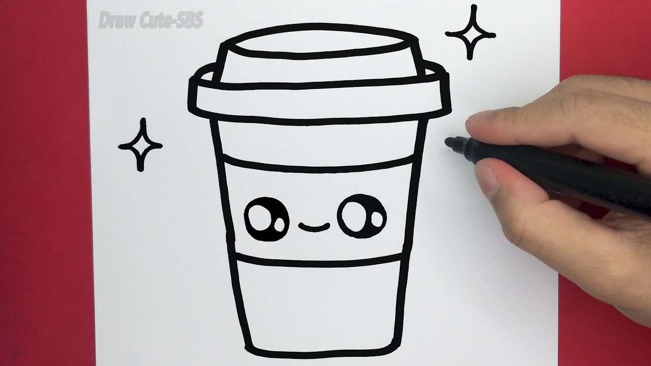 coffee cup drawing