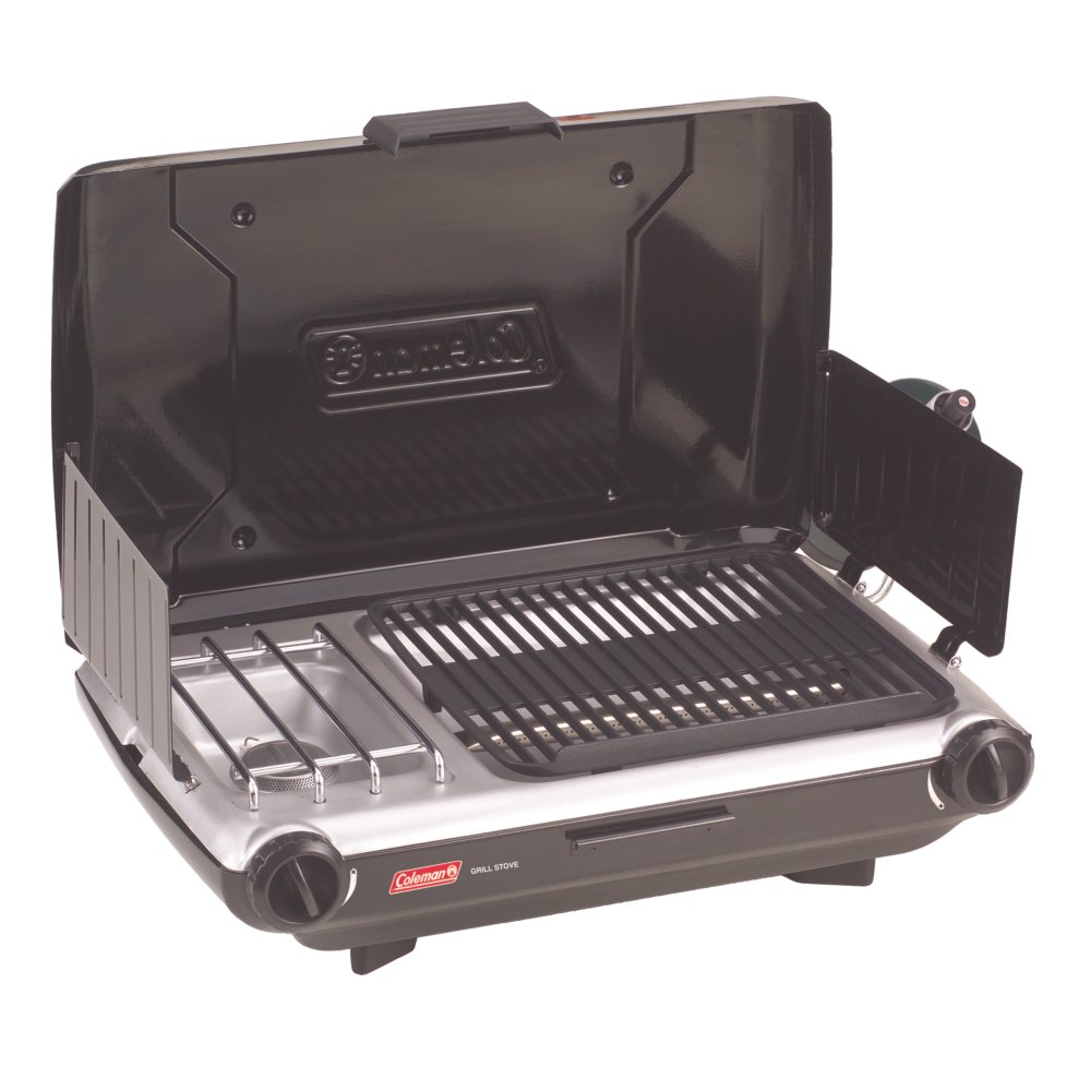 coleman flat top grill