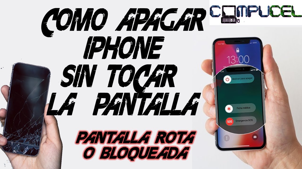 como apagar un iphone sin usar el touch