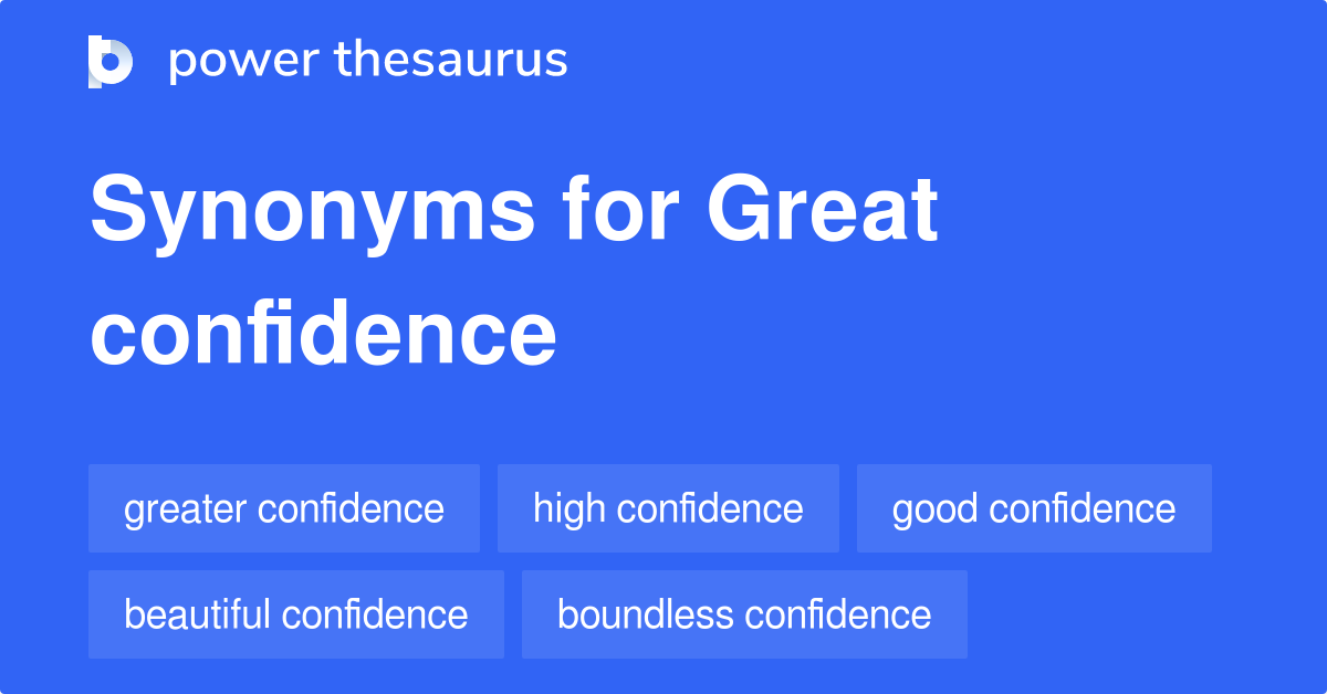 confident synonym