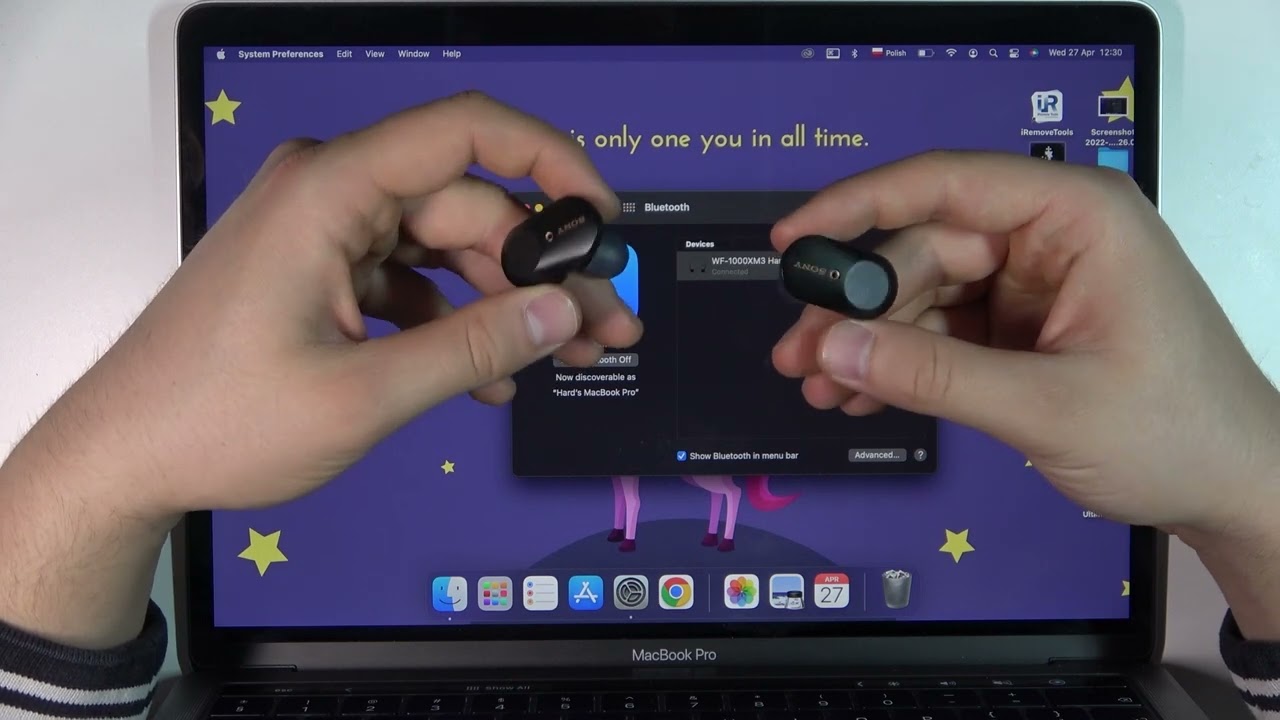 connect sony earbuds to mac