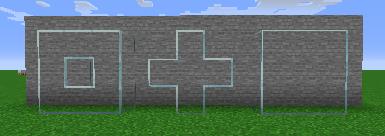 connected glass texture pack