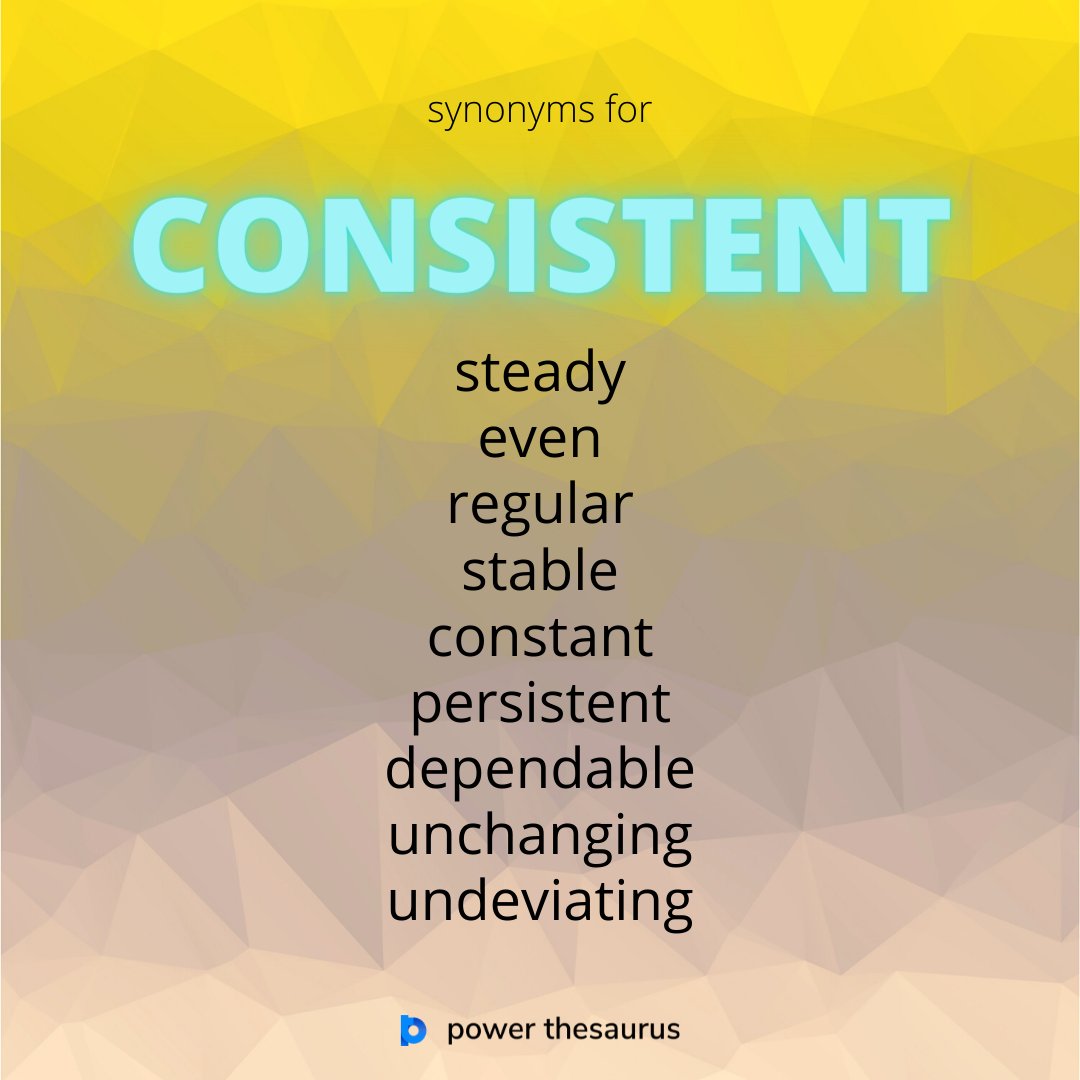 consistent antonym