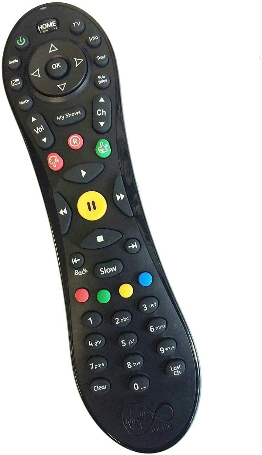 control tv with virgin remote